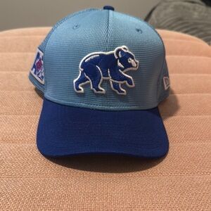 New Era Light Blue Chicago Cubs Spring Training Snap Back Hat